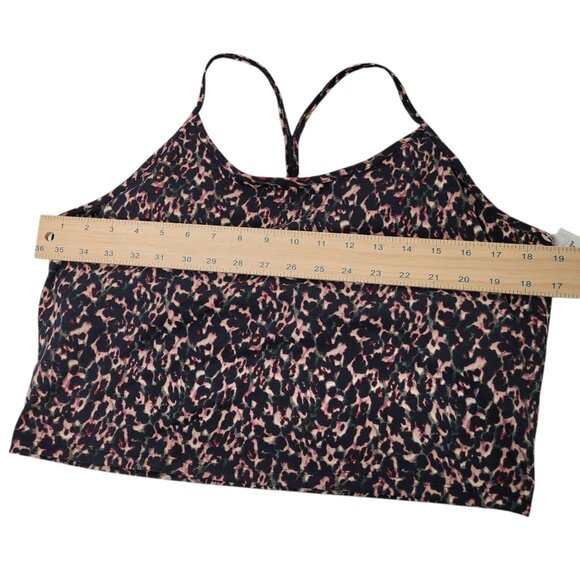 New Cheetah Print Tank Top Athletic Built In Bra Core10 Size X-Large - Picture 8 of 12